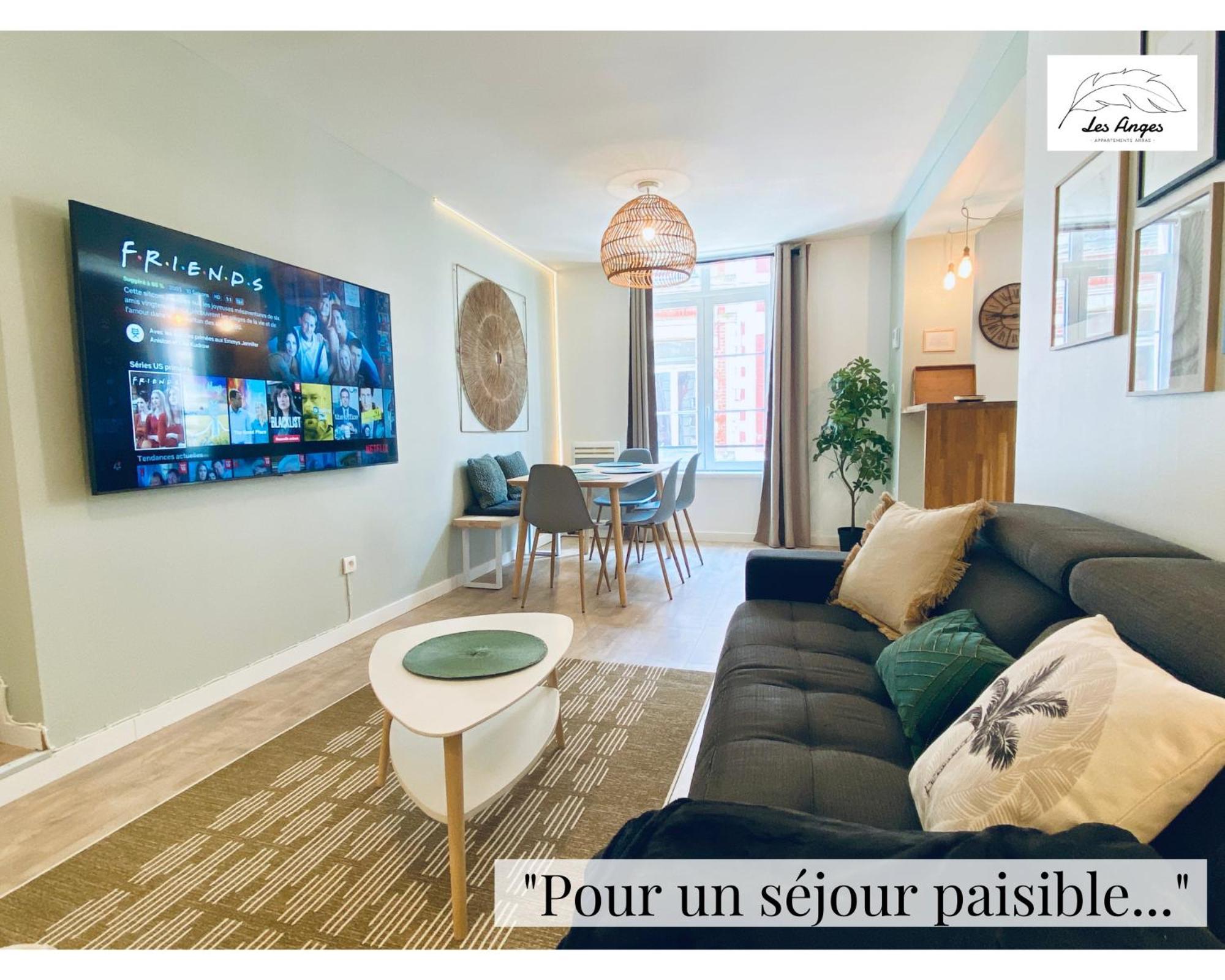 Le 9 De Coeur - 2 Chambres - 6 Couchages Arras Bagian luar foto