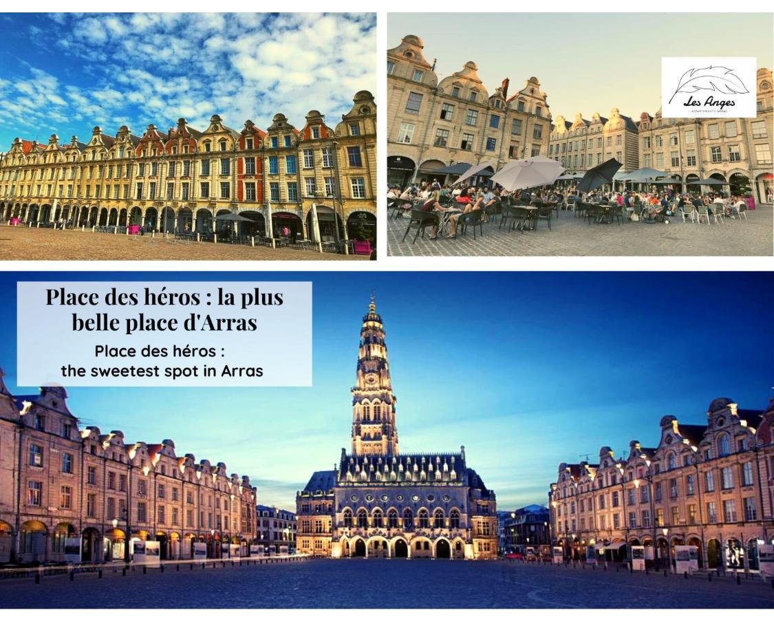 Le 9 De Coeur - 2 Chambres - 6 Couchages Arras Bagian luar foto
